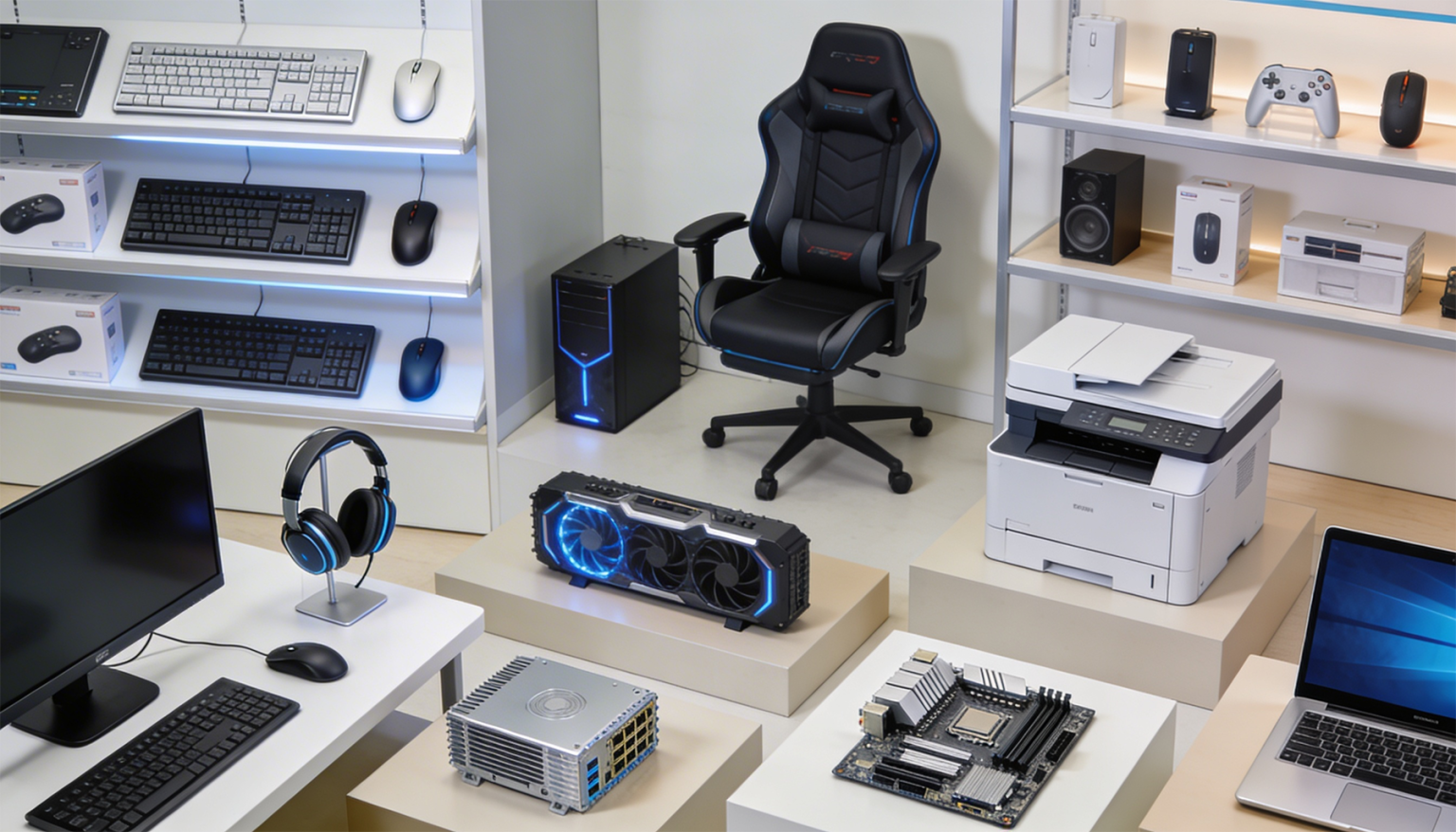 TEKNIOS SHOP, TIENDA EN LINEA, COMPRA DESDE UN MOUSE, HASTA UN WORKSTATION